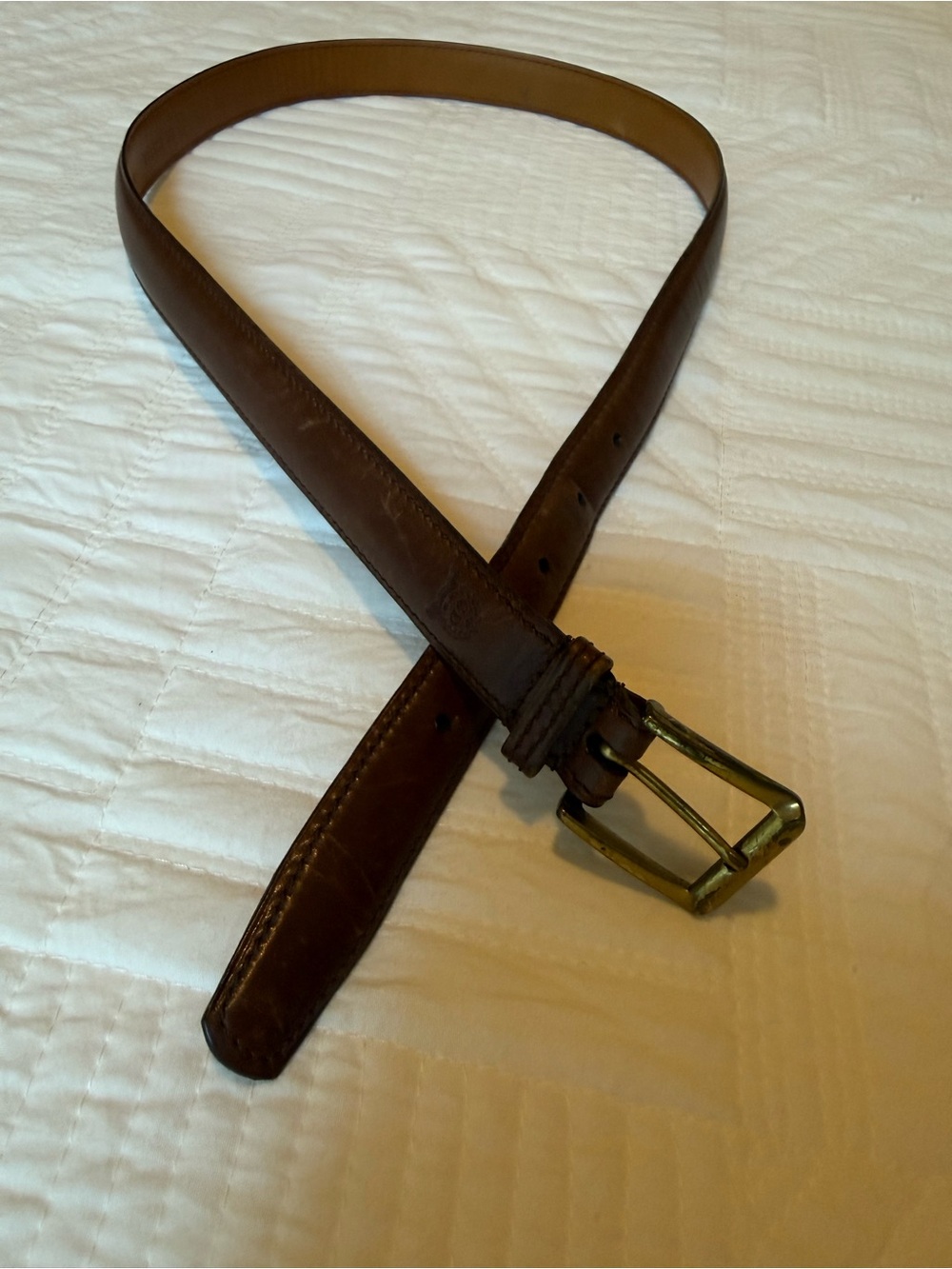 Vintage Christian Dior leather belt
